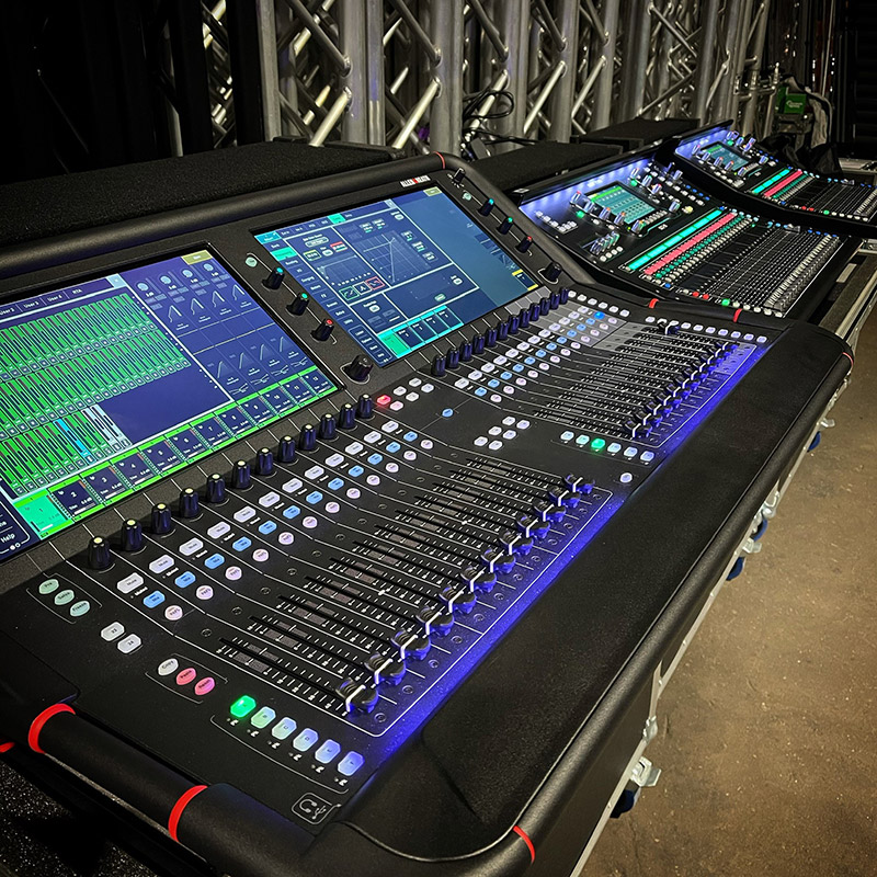 The Avantis will work alongside Lux Productions’ existing stock of Allen & Heath products, including SQ mixers and remote audio expanders.