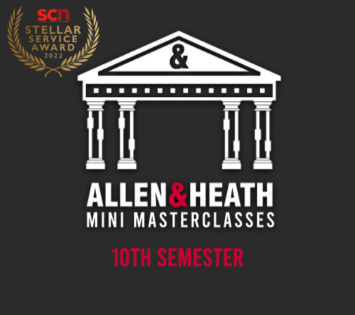 Allen & Heath Mini Masterclasses 10th Semester