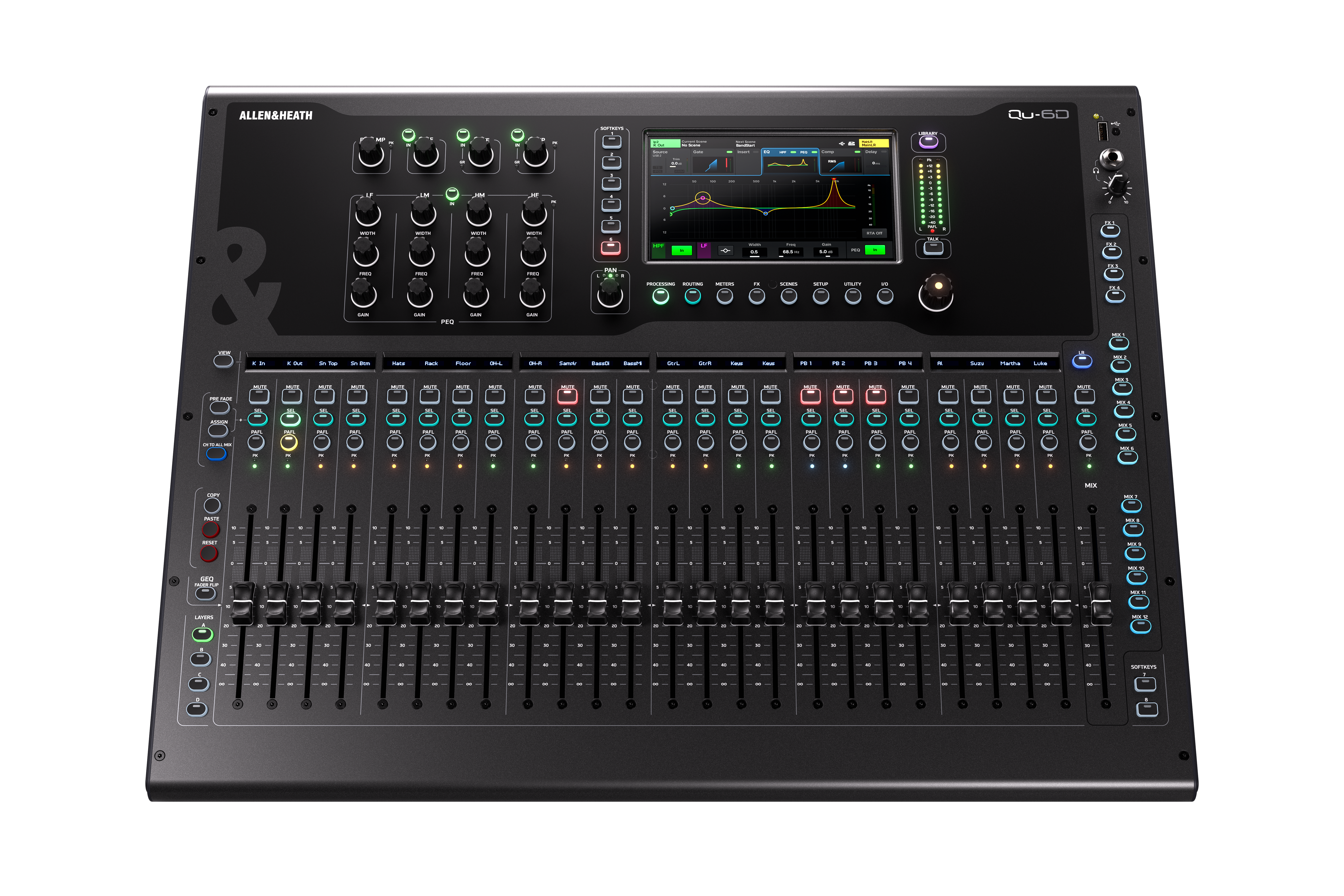 Qu-6 / Qu-6D • Allen & Heath